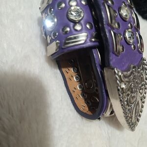 Purple Studded Phone Case
